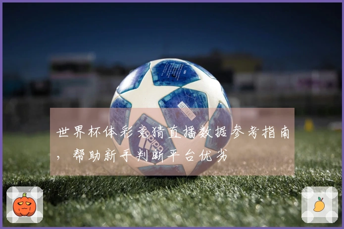 世界杯体彩竞猜直播数据参考指南，帮助新手判断平台优劣